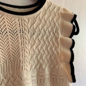 Commense Cropped Sweater Top - NWT